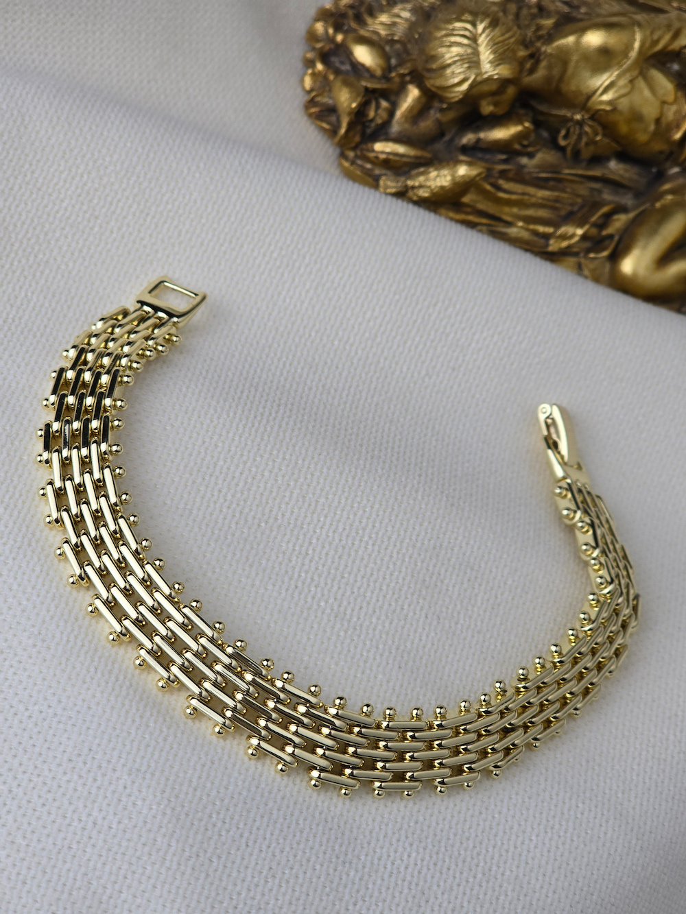 VIP 14K Hasır Model Bileklik