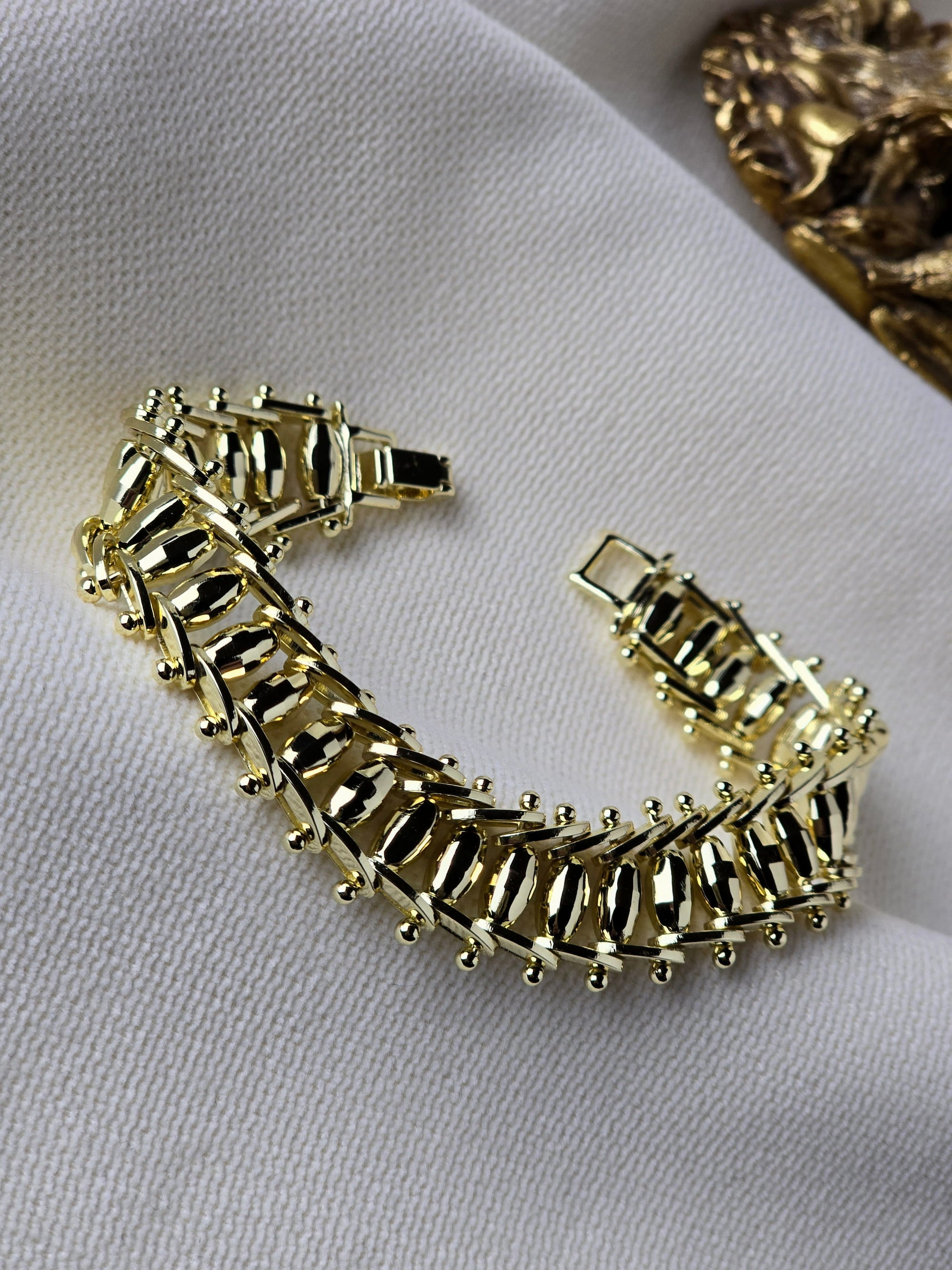VIP 14K Raylı Mekik Model Bileklik