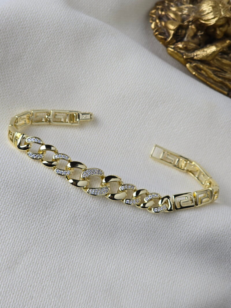VIP 14K Versace ve Gurmet Karma Taşlı Bileklik