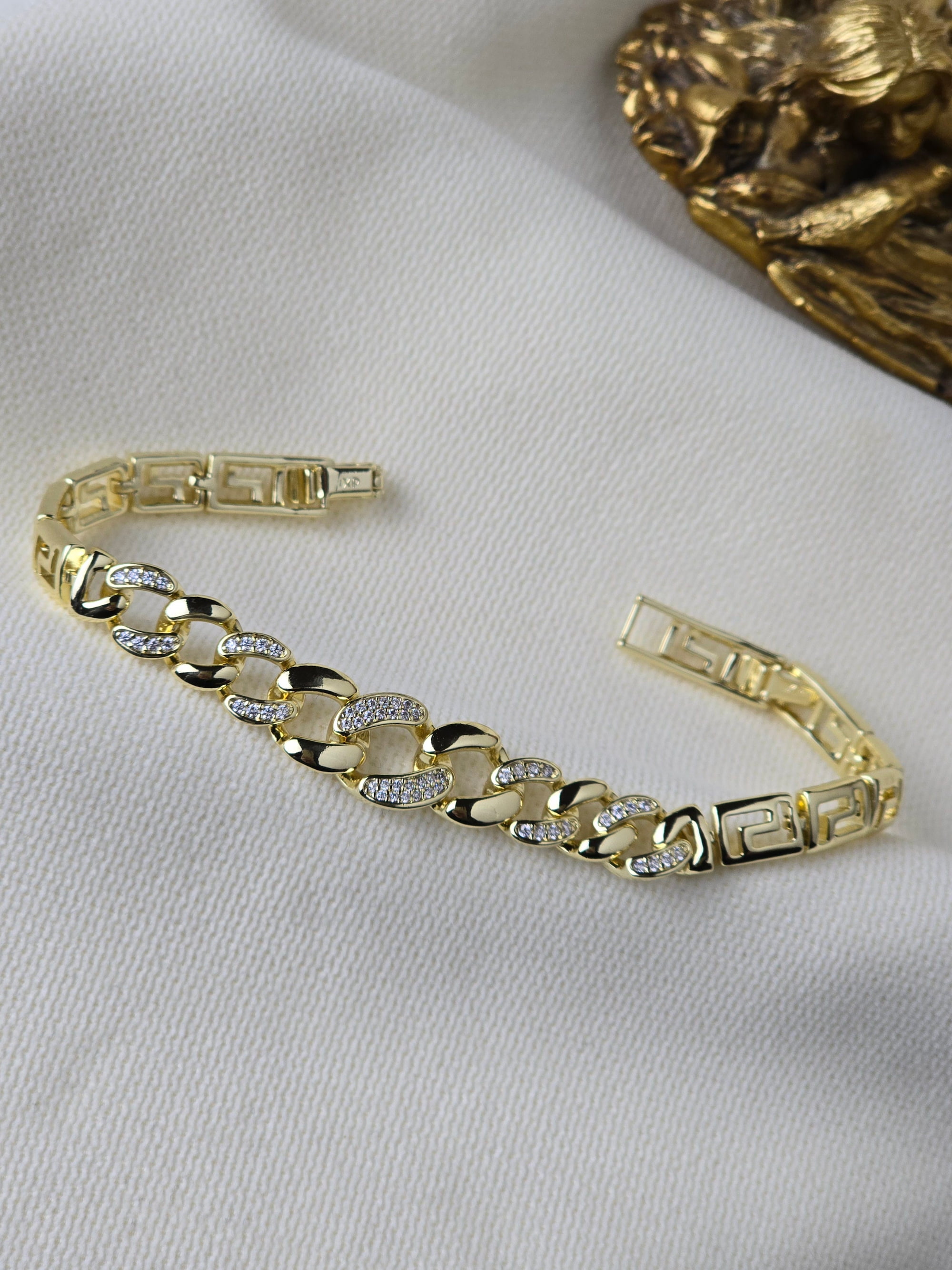 VIP 14K Versace ve Gurmet Karma Taşlı Bileklik
