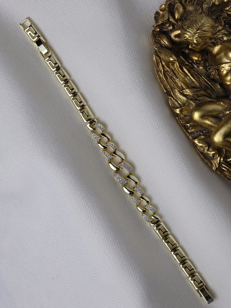 Zerinajewelry.com VIP 14K Versace ve Gurmet Karma Taşlı Bileklik 02